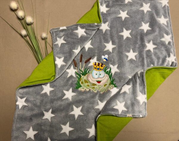 Babydecke Frosch