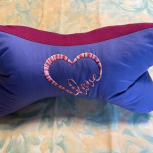 Nackenkissen Herz Love Blau Rot